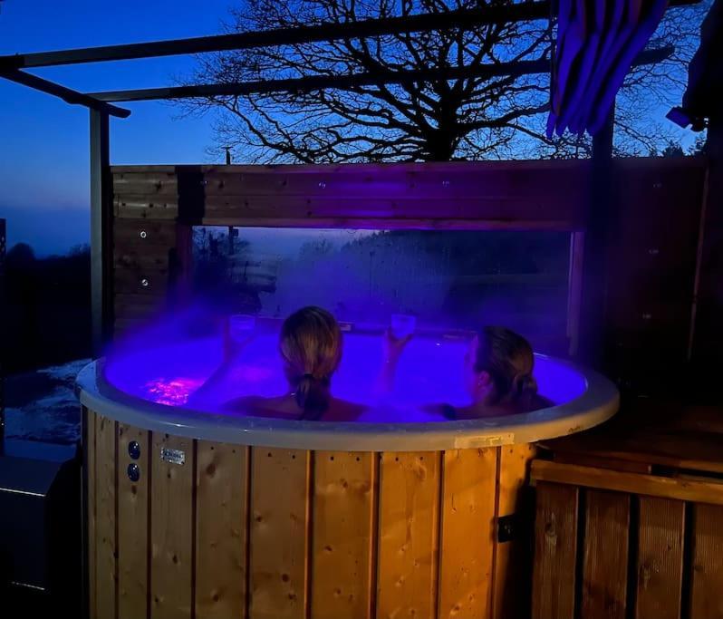 Relaxing Cottage Bain Nordique Ancinnes Bagian luar foto