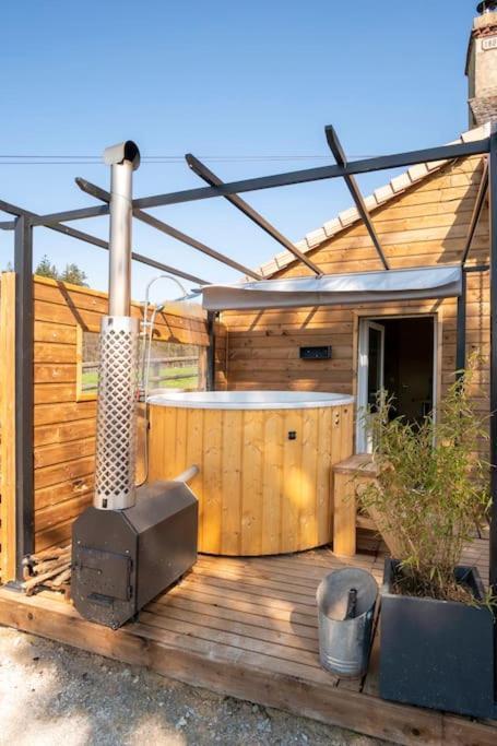 Relaxing Cottage Bain Nordique Ancinnes Bagian luar foto