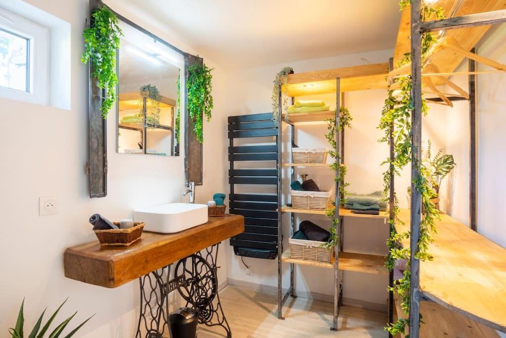 Relaxing Cottage Bain Nordique Ancinnes Bagian luar foto