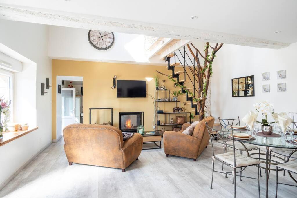 Relaxing Cottage Bain Nordique Ancinnes Bagian luar foto