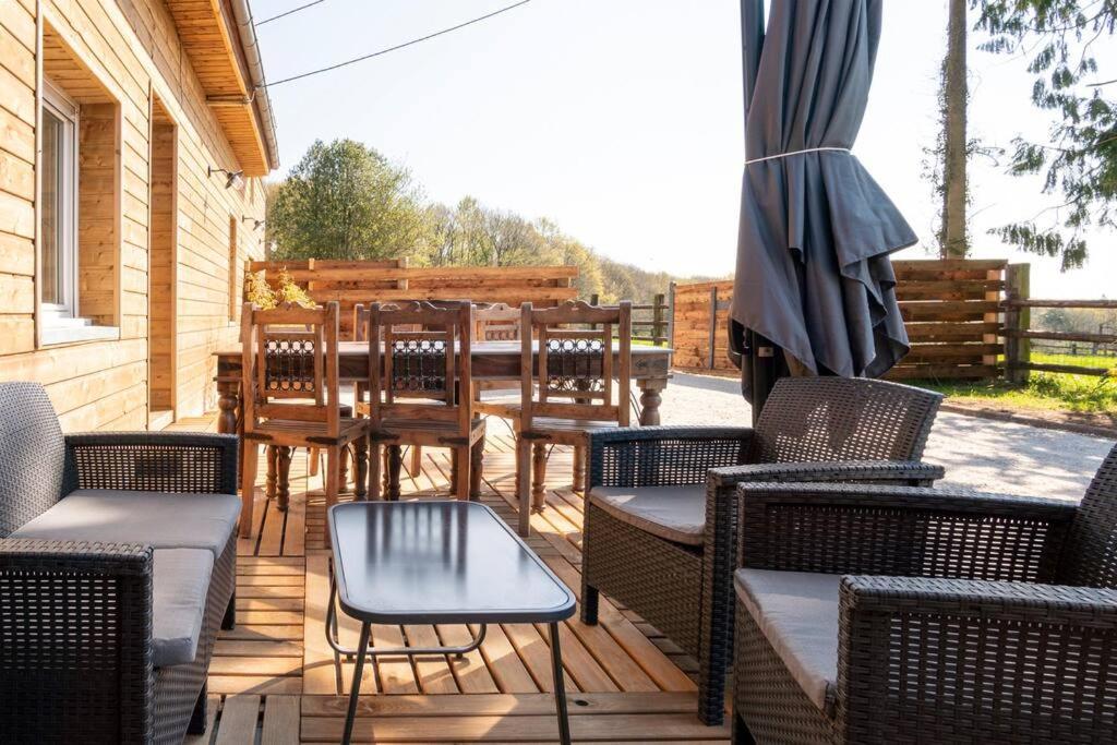 Relaxing Cottage Bain Nordique Ancinnes Bagian luar foto
