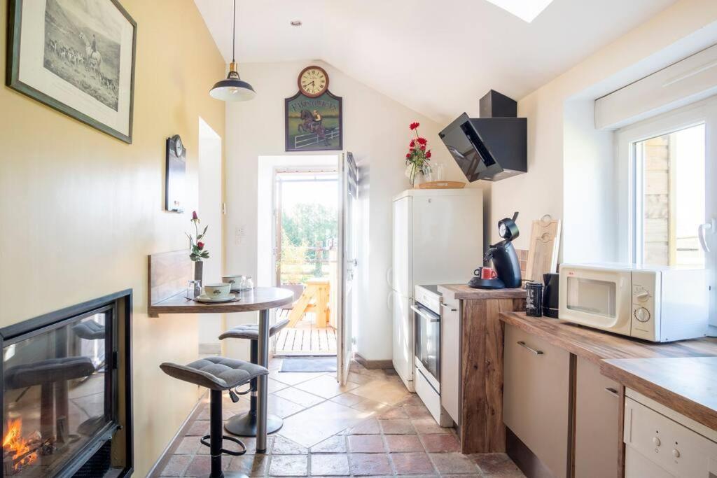 Relaxing Cottage Bain Nordique Ancinnes Bagian luar foto